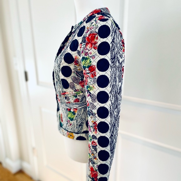 Anthropologie Isani Quilted Floral Jacket - Picture 3 of 8